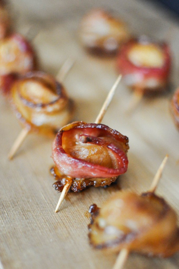 Paleo Happy Hour Bacon Water Chestnuts | Fed+Fit-5